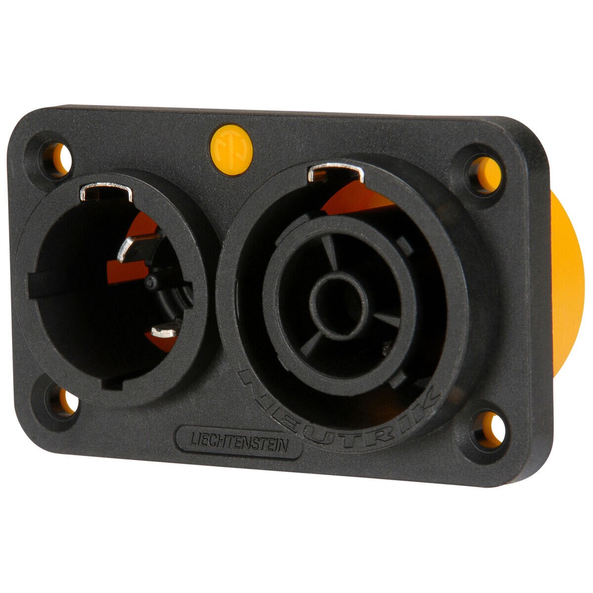 Neutrik NAC3PX powerCON TRUE1 Combination Receptacle Male/Female Power ...